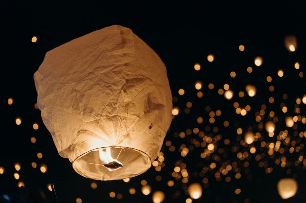 how to make a flying paper lantern