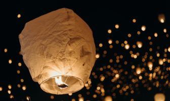 how to make a flying paper lantern