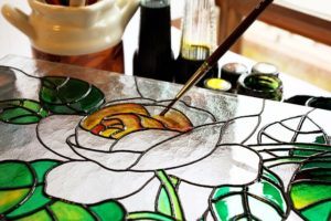 glass painting for beginners
