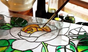 glass painting for beginners